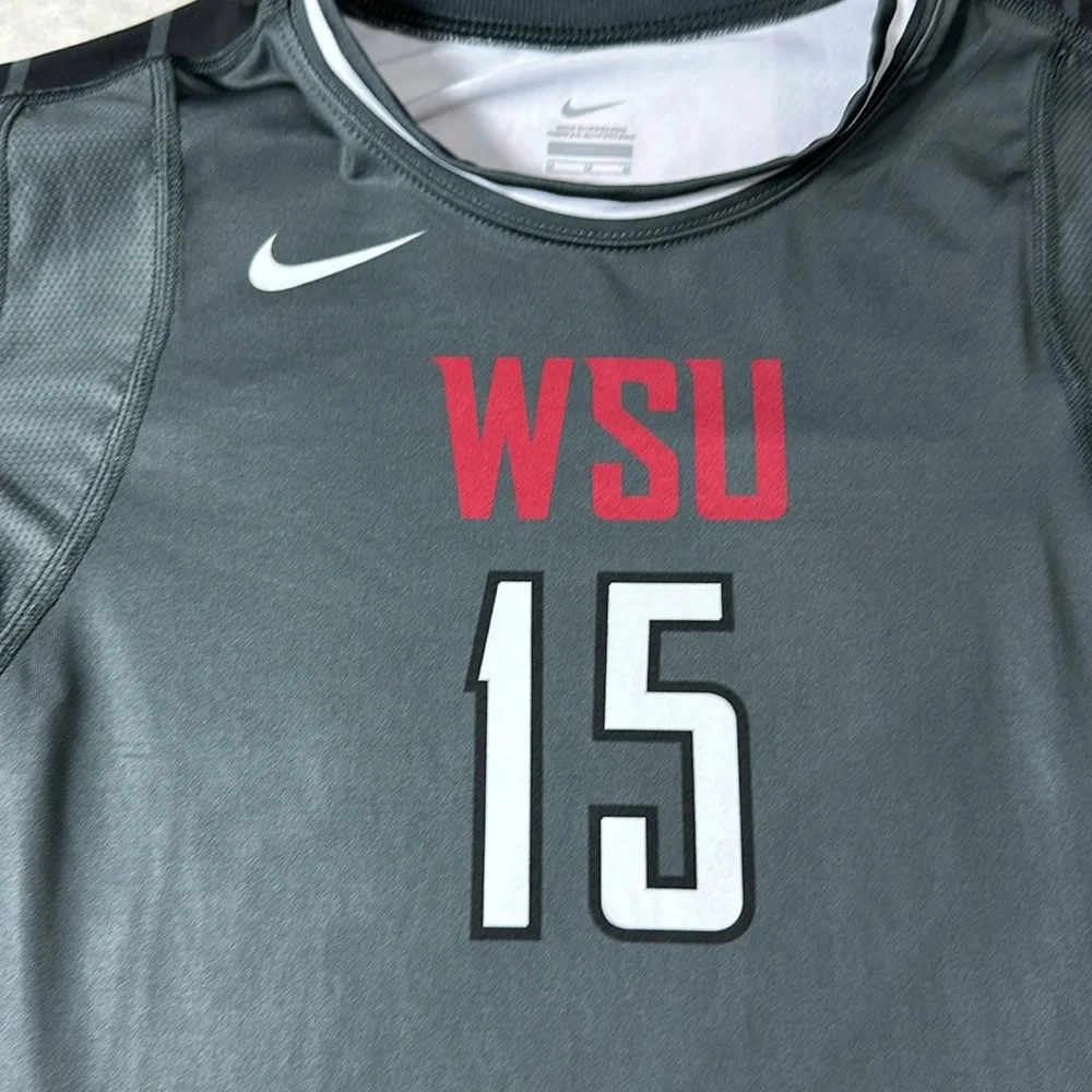 Nike Womens WSU Volleyball Jersey #15 Size Medium